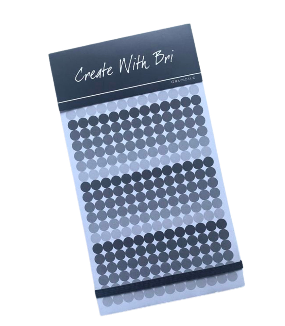 Grayscale Sticker Book