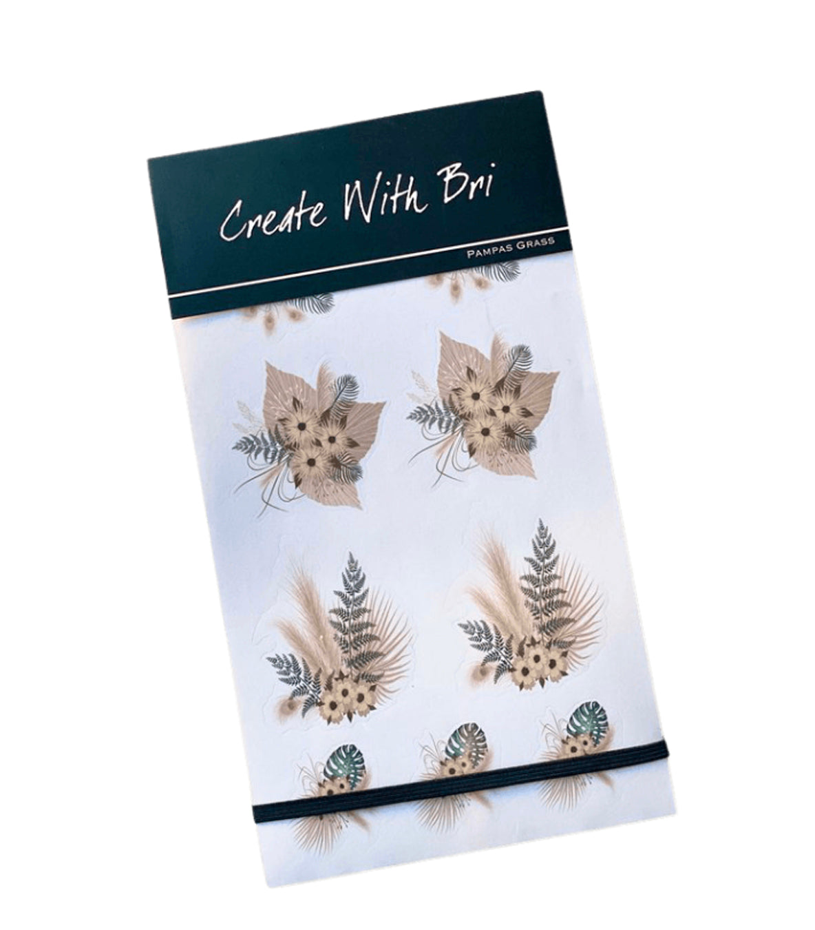 Pampas Grass Sticker Book